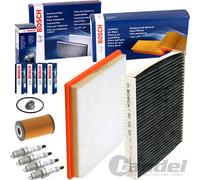 Set Di Filtri E Candele Bosch Compatibile Con Opel Astra J Zafira Tourer C 1.4