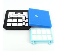 Set di filtri Filtro antiallergico + Filtro Motore + Filtro in Schiuma Adatto per Philips FC 8010/01, 8010/02, 9328/09, 9329/09, 9329/19, FC 9328-9334 | Set di filtri di Ricambio