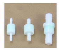 Set di filtri for Tubi Flessibili Multiuso da 1 Pezzo - 5 Pezzi con filettature BSP da 4/6/8/10/12 mm for acquari, Applicazioni idrauliche e pneumatiche(White 6mm)