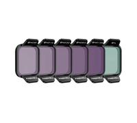 Freewell Kit filtro ND standard per droni DJI Flip ND8, ND16, ND32, ND64, ND128, filtri PL per riduzione della luce, colori migliorati e movimento fluido