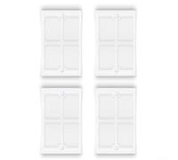 Set di filtri HEPA di ricambio per DEEBOT per X8 Pro per/per X8 per Pro Plus/X9 PRO For / T80 per aspirapolvere, confezione da 4, telaio in ABS + True per filtrazione HEPA