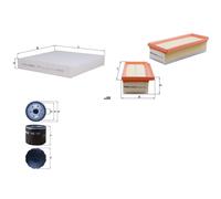 Set Di Filtri KNECHT Adatto Per DACIA LOGAN SANDERO 2 LOGAN MCV