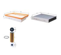 Set Di Filtri KNECHT Adatto Per MERCEDES M-CLASS W163 ML230 / 150 CV