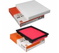 Set Di Filtri MAHLE / KNECHT Interni LA 158 Filtro Dell'Aria LX 1268