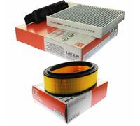 Set Di Filtri MAHLE / KNECHT Interni LAK 230 E Filtri Dell'Aria LX 2844