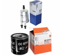 Set Di Filtri MAHLE / KNECHT Kraftstofffilter KL 156/3 E Oliofilter OC 977/1