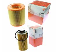 Set Di Filtri MAHLE / KNECHT Luftfilter LX 1253 E Filtro Olio OX 379D
