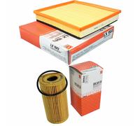 Set Di Filtri MAHLE / KNECHT Luftfilter LX 1583 E Olio OX 441D