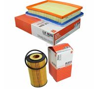 Set Di Filtri MAHLE / KNECHT Luftfilter LX 1825 E Olio Filtri OX 401D