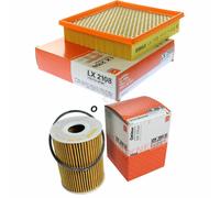 Set Di Filtri MAHLE / KNECHT Luftfilter LX 2108 E Olio OX 380D