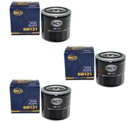 Set Di Filtri Olio 3 Pezzi SCT SM121 Per Ford Honda Hyundai