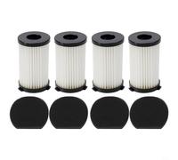 Set di filtri per aspirapolvere Bomann BS1948cb per scopa elettrica Ariete Handy Force 2761/2759 RBT Accessori di ricambio per aspirapolvere (2 set)
