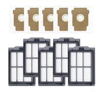 Set di filtri per aspirapolvere compatibili con Roomba Plus 405 per Combo e 505 per modelli combinati, confezione da cinque pezzi di ricambio per robot aspirapolvere per la cura della casa