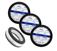 Set di filtri per aspirapolvere di ricambio con 3 filtri in feltro e 1 filtro HEPA per Eureka NEC285GR e NEC280TL per un'efficace filtrazione della polvere e protezione del motore, riutilizzabili e