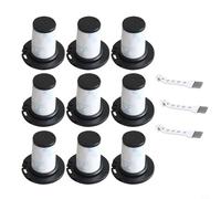 Set di filtri per aspirapolvere, lavabili e riutilizzabili, per Tefal TY9879, RH9958WO per X-Force per Flex 14.60, accessori di ricambio per aspirapolvere (9 pezzi)
