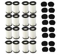 Set di filtri per aspirapolvere, lavabili per Cecotec per Conga Thunderbrush 520 550 560 E e per Handyforce 2761 2759, ricambio per scopa elettrica