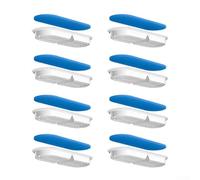 Set di filtri per fontana d'acqua per gatti, in rete di cotone, per dispenser di acqua per animali domestici, cuscinetti di ricambio per fontana per gatti, 9,6 x 3,3 x 2 cm (8 pezzi)