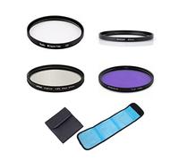 Set di filtri per fotocamera 3 in 1 filtro UV CPL FLD con anello adattatore sacchetto filtro per fotocamera Canon PowerShot SX520 HS, SX530 HS, SX540 HS