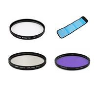 Set di filtri per fotocamera 3 in 1, filtro UV CPL FLD con custodia per filtro per fotocamera Sony Alpha a7C, a7C II, a7CR con obiettivo Sony FE 24-105 mm f/4 G OSS