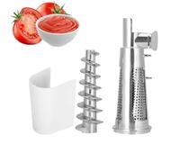 Set di filtri per frutta e verdura, tritacarne spremipomodoro albero a vite manicotto filtro accessori deflettore per attacco mixer