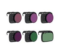 Set di filtri per lenti per fotocamera drone 6 pezzi per Mavic Mini 1/2 SE Accessori per drone Telaio in lega di alluminio Doppio strato multistrato Nano-rivestimento processo viene utilizzato