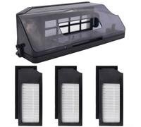 Set di filtri per pattumiera progettati specificamente per i modelli Deebot, tra cui il popolare per X1 e per T10 per Omnis disponibile qui (B)