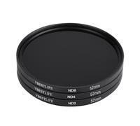 Set di filtri VBESTLIFE UV CPL FLD ND2 ND4 ND8 con accessori, 52 mm