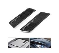 Set Di Finiture Per Pannelli Di Raffreddamento Per Prese D'aria Universali Per Auto Da 17 X 5 Pollici JUNOOS(Carbon pattern)