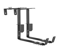 Set di fioriere in ferro piatto ergonomico, 16-26 cm, colore: antracite