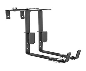 Set di fioriere in ferro piatto ergonomico, 16-26 cm, colore: antracite