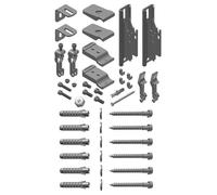 Set Di Fissaggio 15 AK3 / -E Duett / Duolino RAL9016
