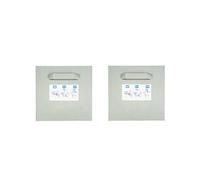 Set di fissaggio autoadesivo per portafoto, supporto per specchi, supporto per Dibond (2x supporto, 100x100mm)