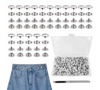 Set di fissaggio per teloni per barche - Set di bottoni a vite multifunzione in acciaio | attrezzi per campeggio, riparazione all'aperto, inserto marino, tende e fissaggio durevole di Stof