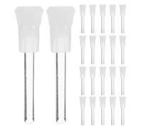 Set di Flaconi in Vetro Ottagonali da 6ml 100 Bastoncini Solidi | Trasparenza Elevata, Chiusura Ermetica, Monitoraggio del Livello, Uso in Viaggio e Laboratorio, 100 Pezzi