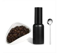 Set di flaconi spray per dosatori di chicchi di caffè per recipiente Espresso Bianco