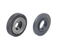 Set di flange interne ed esterne per smerigliatrice angolare in metallo compatibile con Dcg405 Dcg414 Sostituzione del numero di parte N484250 391969-00 Finitura nera per bloccaggio sicuro del disco e