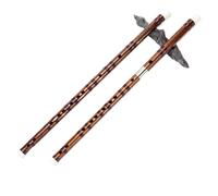 set di flauto di bambù Flauto Da Esame Professionale A Due Sezioni Con Chiave GECD In Rame Bianco A Doppia Connessione (Color : G)