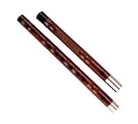 set di flauto di bambù Strumento A Fiato Flauto Di Bambù Gli Studenti Praticano Il Flauto Traverso Doppio Inserto Professionale (Color : G)