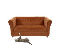 Set di fodere per divano Chesterfield in velluto elasticizzato, stile vintage, curvo, protezione per divano a 3 posti, elegante decorazione per la casa
