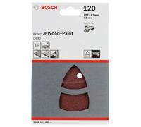 Set di fogli abrasivi da 10 pz. C430 102 x 62, 93 mm, P120