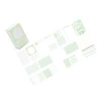 Set di foglietti adesivi dal design multicolore multiuso per appunti forte blocco note adesivo per diario scrapbooking uso blocco note multiuso per studenti