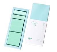 Set di foglietti adesivi sfumati, carta riposizionabile, per studio dei codici colore, set di note per riunioni in cucina