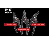 Set di forbici combinate con 3 pezzi small red