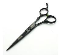 Set di Forbici da Parrucchiere Nere da 6 Pollici, Strumento Per Parrucchiere, 440c, Forbici da Parrucchiere Per Sfoltire i Capelli, In acciaio Inossidabile ad alta Durezza, (6 Pollici)