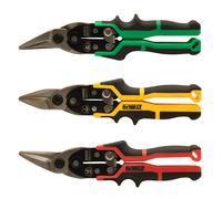 Set di forbici per lamiera DeWalt Ergo Aviation da 3 pezzi DWHT14676-0