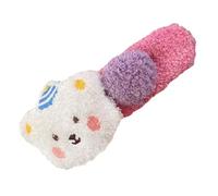 Set di forcine per capelli a forma di orsetto di peluche, fermagli per capelli decorativi in stile cartone animato, accessori morbidi per lo styling, adorabile copricapo per ragazze e donne, da