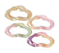 Set Di Forcine Per Capelli Di Nuvole Di Colore - 4pcs Forte Hold Forte Hold Clip Per Le Donne | Accessori Per Cheaux Da Taglio Di Chective