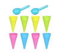 Set di forme a forma di sabbia da 10 pezzi, set da gioco con , per attività estive, bambini, bambini in età prescolare, feste di compleanno, carnevale, lezione