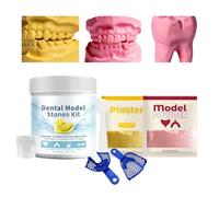 Set di forme dentali | Con vaschette sagomate e forme dentali per artigianato - Modello Base Set - Per adulti uomini bambini studenti studenti lezioni dimostrazione aula