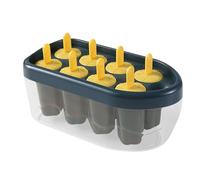 Set di forme di ghiaccio creative, supporto pratico con coperchio | Lavani per piatti: sicurezza del design in plastica resistente, riempimento facile con cucina familiare che mescola frutta, picnic